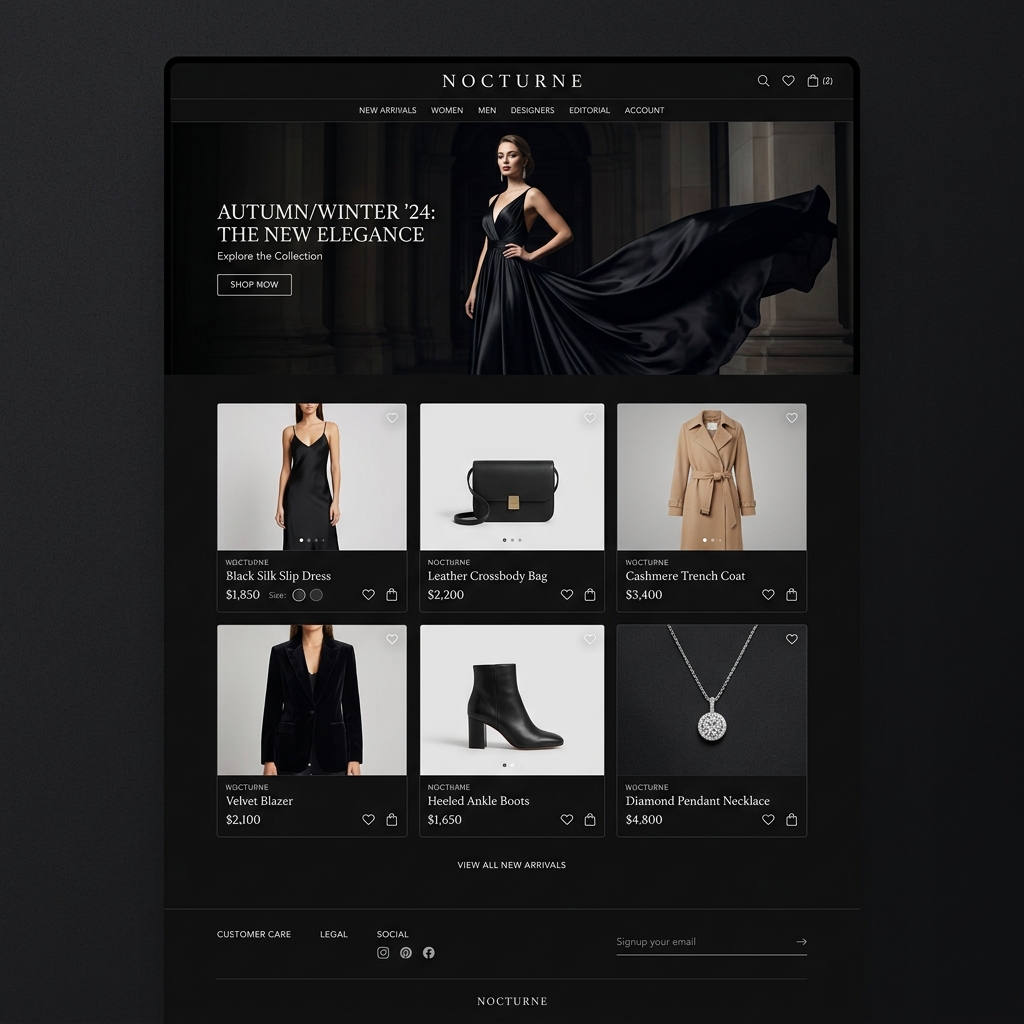 Ecommerce Store Concept
